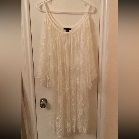 Forever 21 women White Lace Dress Small - Picture 1 of 3
